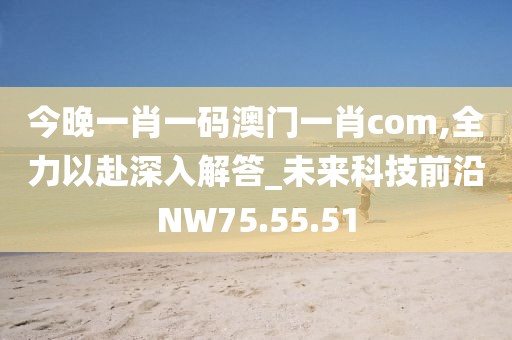 今晚一肖一码澳门一肖com,全力以赴深入解答_未来科技前沿NW75.55.51