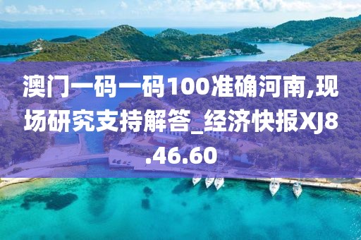 澳门一码一码100准确河南,现场研究支持解答_经济快报XJ8.46.60