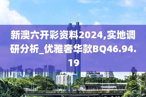 新澳六开彩资料2024,实地调研分析_优雅奢华款BQ46.94.19