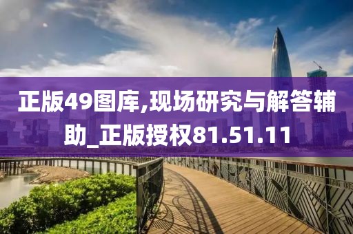 正版49图库,现场研究与解答辅助_正版授权81.51.11