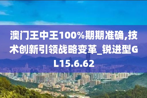 澳门王中王100%期期准确,技术创新引领战略变革_锐进型GL15.6.62