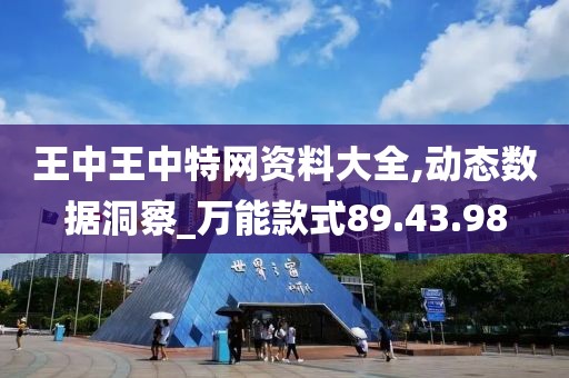 王中王中特网资料大全,动态数据洞察_万能款式89.43.98