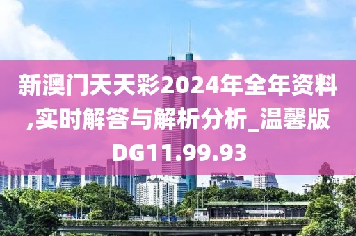 新澳门天天彩2024年全年资料,实时解答与解析分析_温馨版DG11.99.93