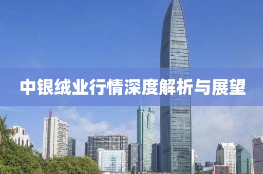 中银绒业行情深度解析与展望