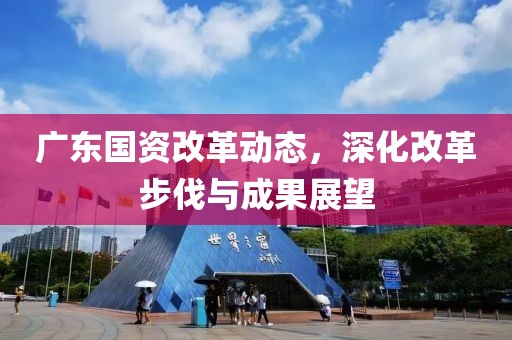 广东国资改革动态，深化改革步伐与成果展望