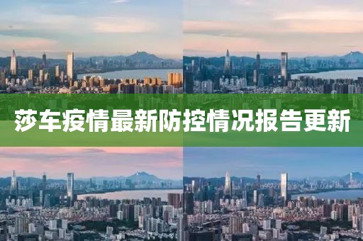 莎车疫情最新防控情况报告更新