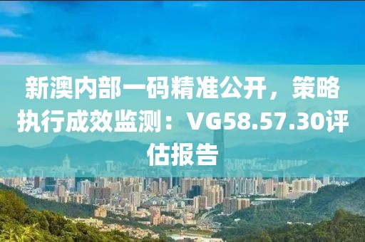 新澳内部一码精准公开，策略执行成效监测：VG58.57.30评估报告