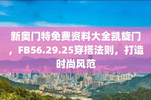 新奥门特免费资料大全凯旋门，FB56.29.25穿搭法则，打造时尚风范