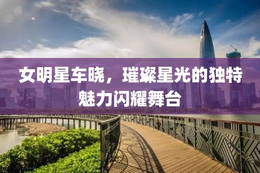 女明星车晓，璀璨星光的独特魅力闪耀舞台