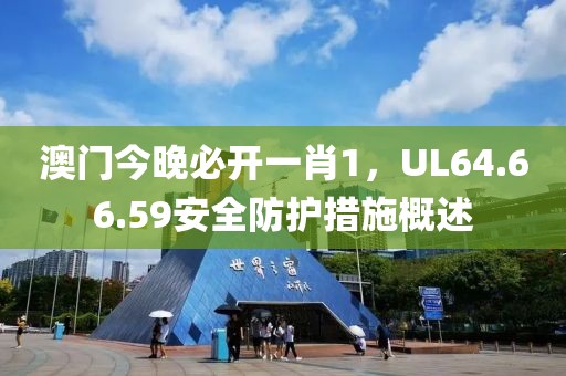 澳门今晚必开一肖1，UL64.66.59安全防护措施概述