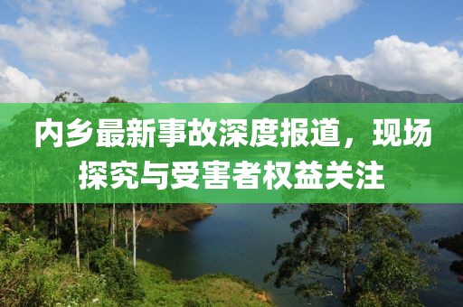 内乡最新事故深度报道，现场探究与受害者权益关注