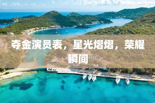 夺金演员表，星光熠熠，荣耀瞬间