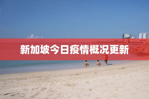 新加坡今日疫情概况更新