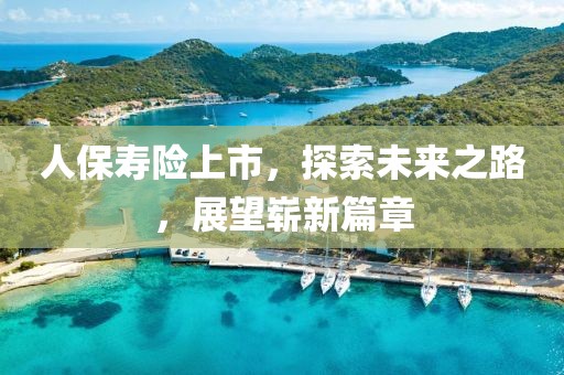 人保寿险上市，探索未来之路，展望崭新篇章