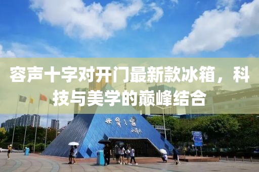 容声十字对开门最新款冰箱，科技与美学的巅峰结合