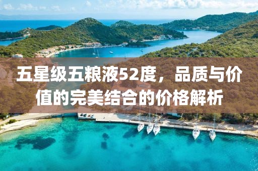 五星级五粮液52度，品质与价值的完美结合的价格解析