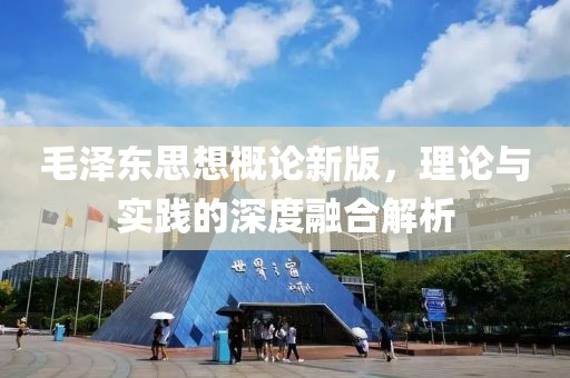 毛泽东思想概论新版，理论与实践的深度融合解析