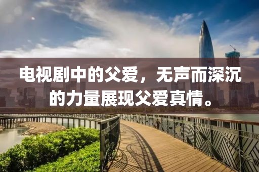 电视剧中的父爱，无声而深沉的力量展现父爱真情。