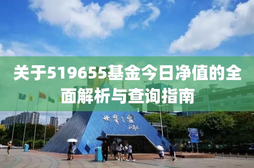 关于519655基金今日净值的全面解析与查询指南