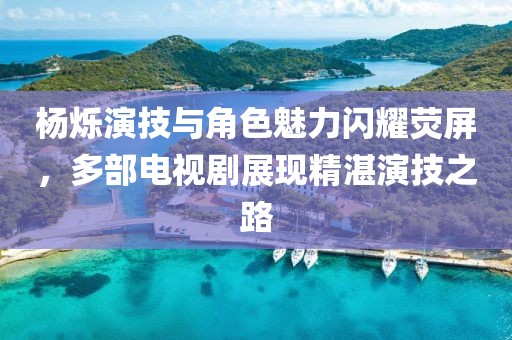 杨烁演技与角色魅力闪耀荧屏，多部电视剧展现精湛演技之路