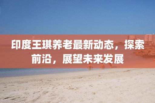印度王琪养老最新动态，探索前沿，展望未来发展