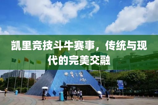 凯里竞技斗牛赛事，传统与现代的完美交融
