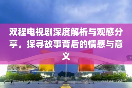 双程电视剧深度解析与观感分享，探寻故事背后的情感与意义