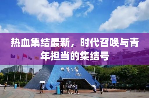 热血集结最新，时代召唤与青年担当的集结号