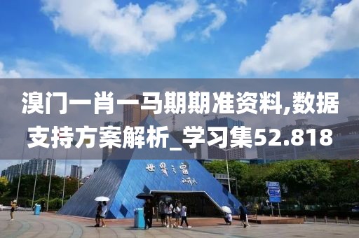 溴门一肖一马期期准资料,数据支持方案解析_学习集52.818