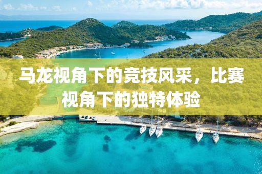 马龙视角下的竞技风采，比赛视角下的独特体验