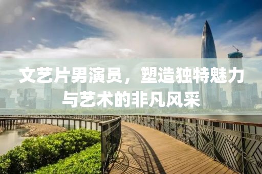 文艺片男演员，塑造独特魅力与艺术的非凡风采