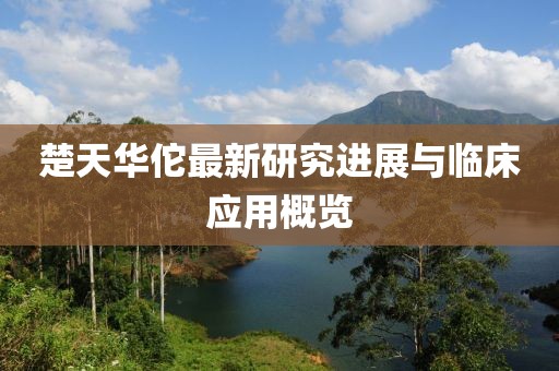 楚天华佗最新研究进展与临床应用概览