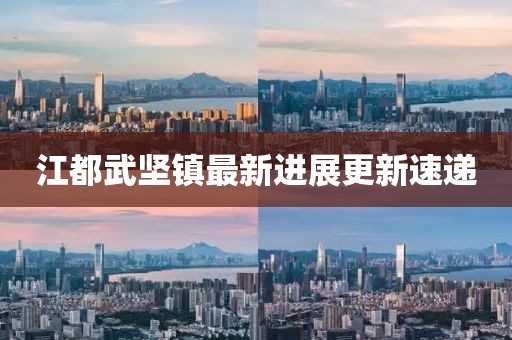 江都武坚镇最新进展更新速递