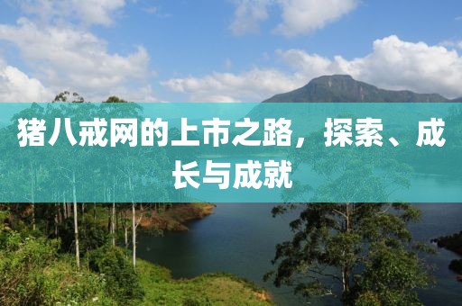猪八戒网的上市之路，探索、成长与成就