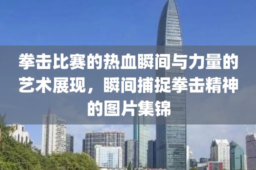 拳击比赛的热血瞬间与力量的艺术展现，瞬间捕捉拳击精神的图片集锦