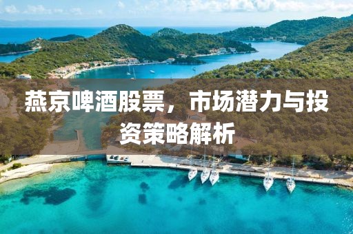 燕京啤酒股票，市场潜力与投资策略解析