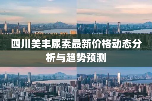 四川美丰尿素最新价格动态分析与趋势预测