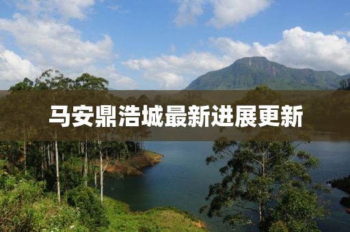 马安鼎浩城最新进展更新