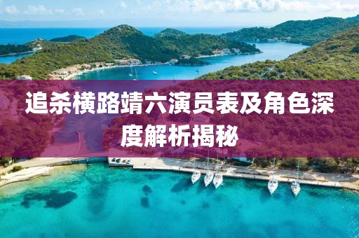 追杀横路靖六演员表及角色深度解析揭秘
