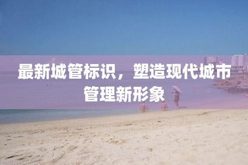 最新城管标识，塑造现代城市管理新形象