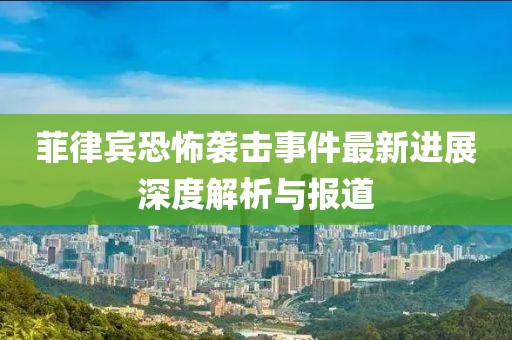 菲律宾恐怖袭击事件最新进展深度解析与报道