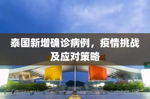 泰国新增确诊病例，疫情挑战及应对策略