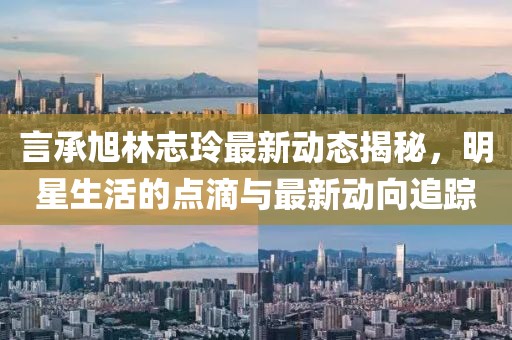 言承旭林志玲最新动态揭秘，明星生活的点滴与最新动向追踪