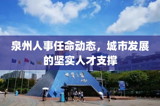 泉州人事任命动态，城市发展的坚实人才支撑