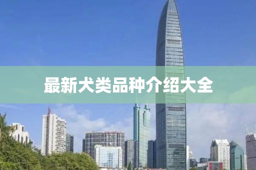 最新犬类品种介绍大全
