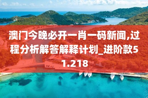 澳门今晚必开一肖一码新闻,过程分析解答解释计划_进阶款51.218