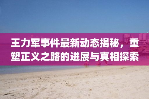 王力军事件最新动态揭秘，重塑正义之路的进展与真相探索
