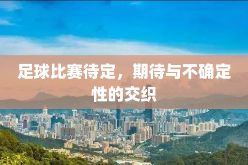 足球比赛待定，期待与不确定性的交织