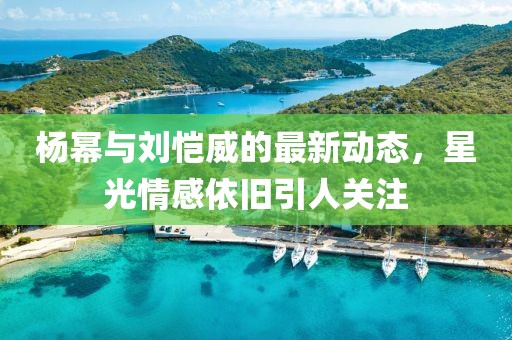 杨幂与刘恺威的最新动态，星光情感依旧引人关注