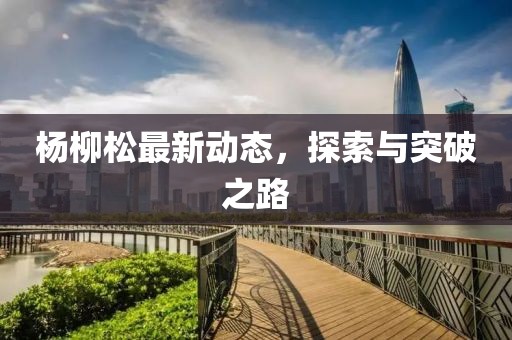 杨柳松最新动态，探索与突破之路